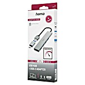 Hama USB-Hub 4 Ports, USB-3.2 Gen 1 (USB A-Stecker, USB C-Stecker, Bis zu 5 Gbit/s) | BAUHAUS