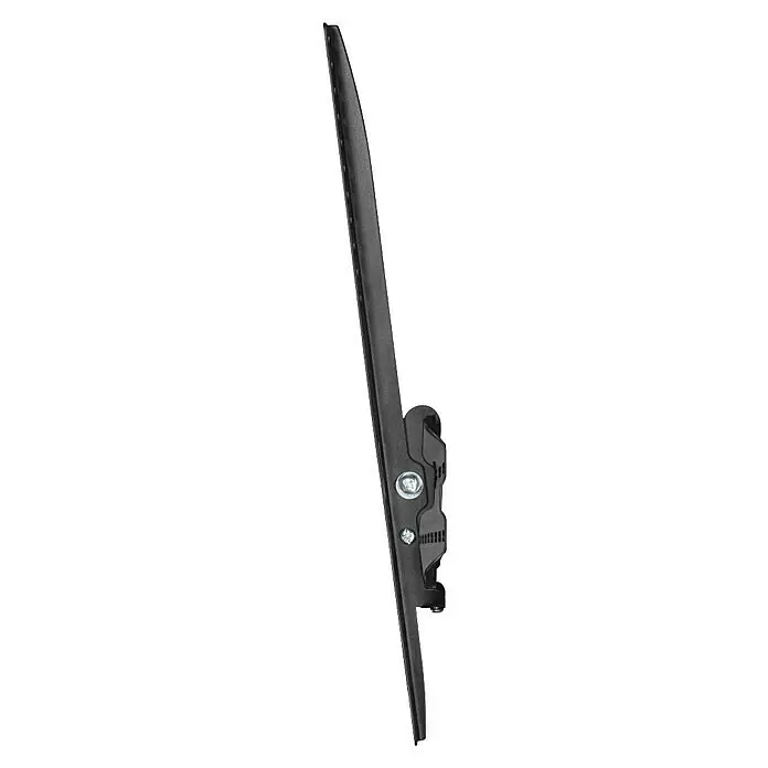 Hama TV-Wandhalterung neigbar - Passend für: Bildschirmdiagonale 32 - 75″, 81 - 191 cm, Belastbarkeit: 40 kg, Wandabstand: 2,8 cm - Schwarzes Scheibenwischerblatt mit schlankem Design und sichtbarem Befestigungsmechanismus.