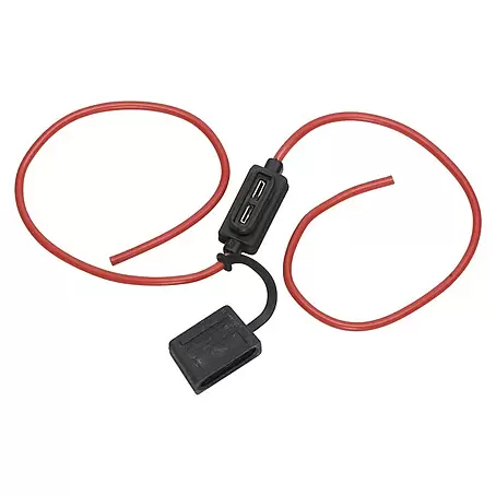 SWG  Sicherungshalter für Flachstecksicherungen, mit Kabel