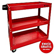 Carro de taller (L x An x Al: 30 x 60 x 71 cm, Rojo) | BAUHAUS