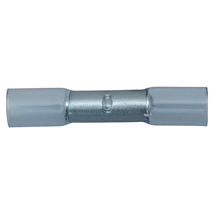 SWG Stoßverbinder - Blau, 2 Stk., 1,5 mm² - 2,5 mm² - Blauer isolierter elektrischer Stoßverbinder mit Metallkern.