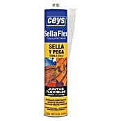 Ceys Masilla PUR de reparación para juntas Sellaflex (300 ml, Negro)