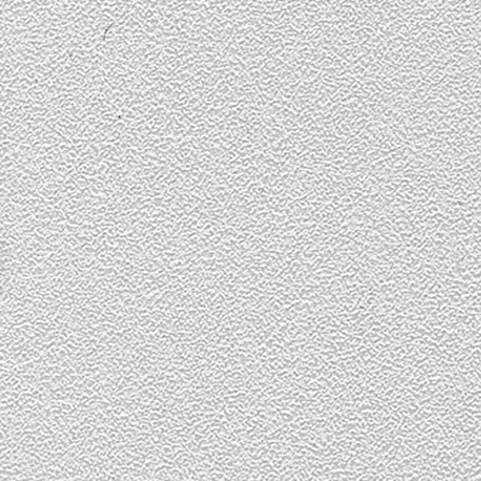 Placo Saint-Gobain Placa para techo Decogips Capri A - L x An: 60 x 60 cm, Blanco - Primer plano de una superficie blanca texturizada, que ofrece una textura sutil y matizada, ideal para fondos o elementos de diseño.