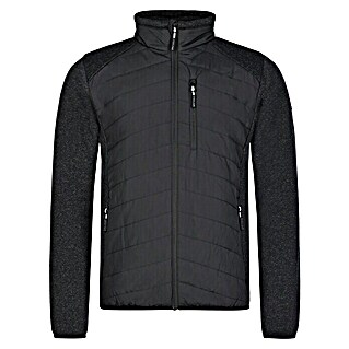 Kübler Weather Hybridjacke (Schwarz/Dunkelgrau, M)