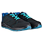 Sicherheitshalbschuh Blue Star  (Schwarz/Blau, 45, S1)