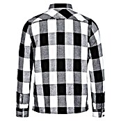 Brandit Flanellhemd (Schwarz/Weiß, XL) | BAUHAUS