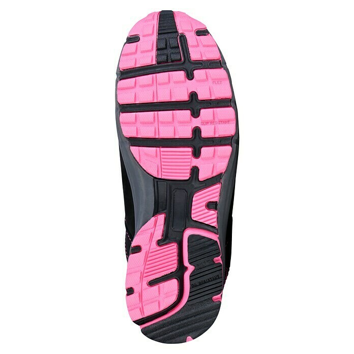 Kübler Pulse Damen-Sicherheitshalbschuh S3 (Farbe: Schwarz/Pink, Schuhgröße: 40, S3) | BAUHAUS