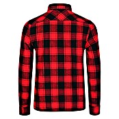 Brandit Flanellhemd (Schwarz/Rot, XXL) | BAUHAUS