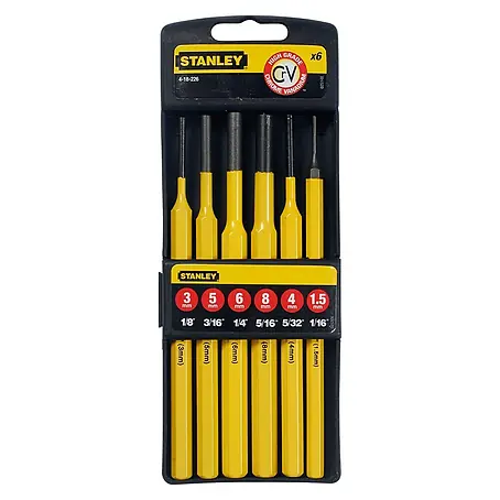 Stanley  Set de cinceles y punzones