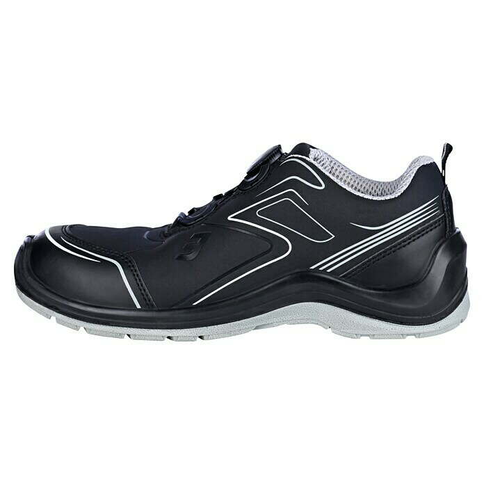 Safety Jogger Sicherheitshalbschuh Flow TSL (Farbe: Schwarz, Schuhgröße: 48, S3) | BAUHAUS