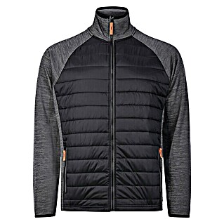 L.Brador Hybridjacke 6090P (Schwarz/Grau, M)