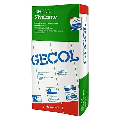 Gecol  Mortero Autonivelante 10R Plus