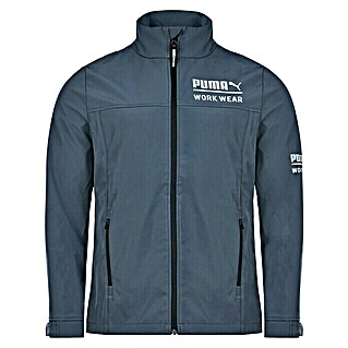 Puma Workwear Softshell-Jacke Champ (Stahlgrau, Carbon, M)