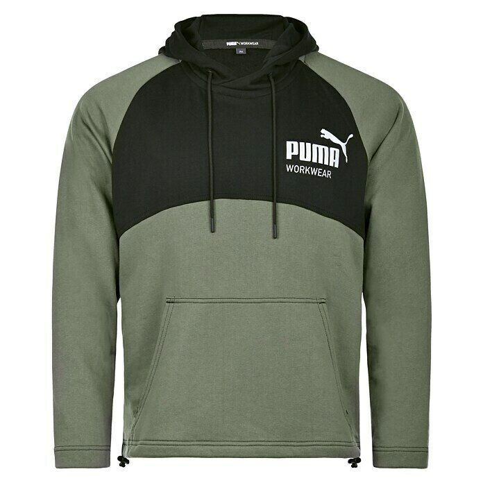 Puma Workwear Kapuzenpullover Champ (Oliv, Carbon, Größe: M) | BAUHAUS