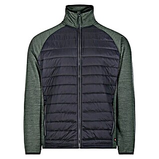 L.Brador Hybridjacke 6090P (Schwarz/Grün, L)