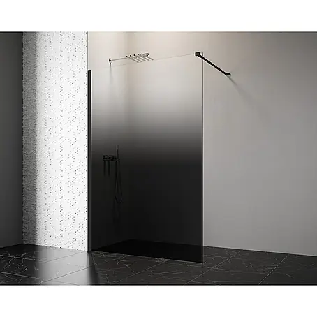 GEO  Duschwand Walk-In mit Farbverlauf
