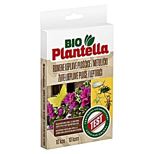 Plantella Rumene nalepke v obliki metulja (10 kos)
