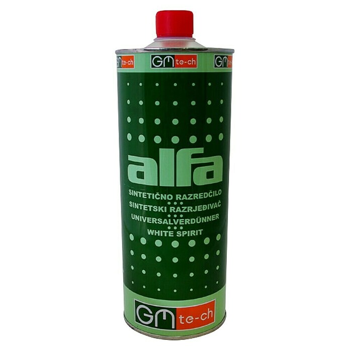 Razredčilo Alfa 1/1  (1 l) | Nadomestki terpentina, razredčila in topila | Topila | Barve in tapete | Izdelki | BAUHAUS