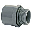 Manguito roscado PVC presión M (20 mm, Rosca exterior: ½'', PVC)