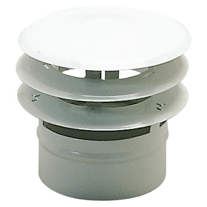 Sombrerete deflector (Diámetro: 125 mm, Lacado)