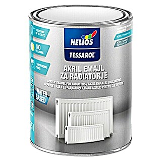 Helios Emajl za površine z visoko temperaturo (Bela, 750 ml)