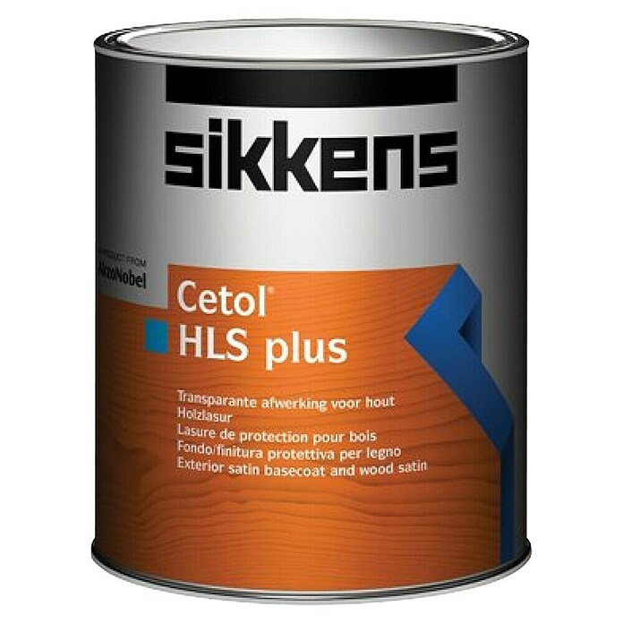 Sikkens Lazura za les CETOL HLS Plus  (Ebenovina, 1 l) | Laki za les | Zaščita in obdelava lesa | Barve in tapete | Izdelki | BAUHAUS