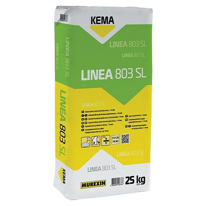 Kema Izravnalna masa Linea 803 SL  (25 kg) | 5543 - Ausgleichsmassen/Estriche | FADA - Mauern Renov  Ausgleichen | FAD - Baustoffe | FA - Baustoffe | F - Baustoffe | BAUHAUS