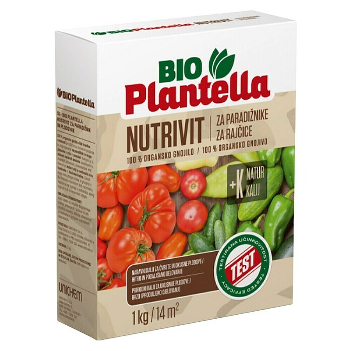 Plantella Ekološko gnojilo za paradižnike Nutrivit  (1 kg) | 7514 - Gartendünger mineralisch | IAHC - Dünger | IAH - Dünger / Pflanzenschutz | IA - Gartenhartware | I - Stadtgarten | BAUHAUS