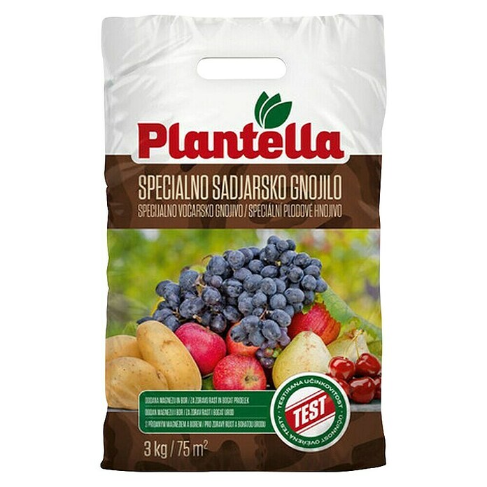 Plantella Gnojilo za jagodičevje in sadjarsko gnojilo  (3 kg) | 7514 - Gartendünger mineralisch | IAHC - Dünger | IAH - Dünger / Pflanzenschutz | IA - Gartenhartware | I - Stadtgarten | BAUHAUS