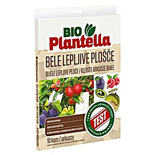 Plantella Past za insekte v obliki lepljivih ploščic (Bela, 10 kos)