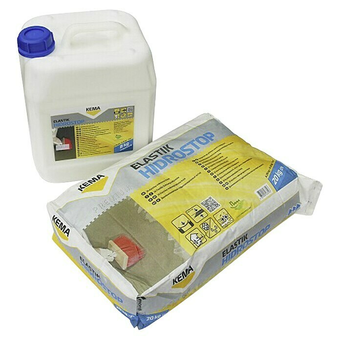 Kema Hidroizolacijski sistem Hidrostop Elastik  (20 kg) | Tesnilne mase | Gradbena kemija | Gradbeni material | Izdelki | BAUHAUS