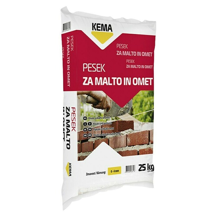 Pesek za omet in zid  (Zrnavost: 0,063 mm - 4 mm) | 5687 - gesackte Ware (Zierkiesel/Sand/P | FAEA - Gartenbaustoffe | FAE - Gartenbaustoffe | FA - Baustoffe | F - Baustoffe | BAUHAUS
