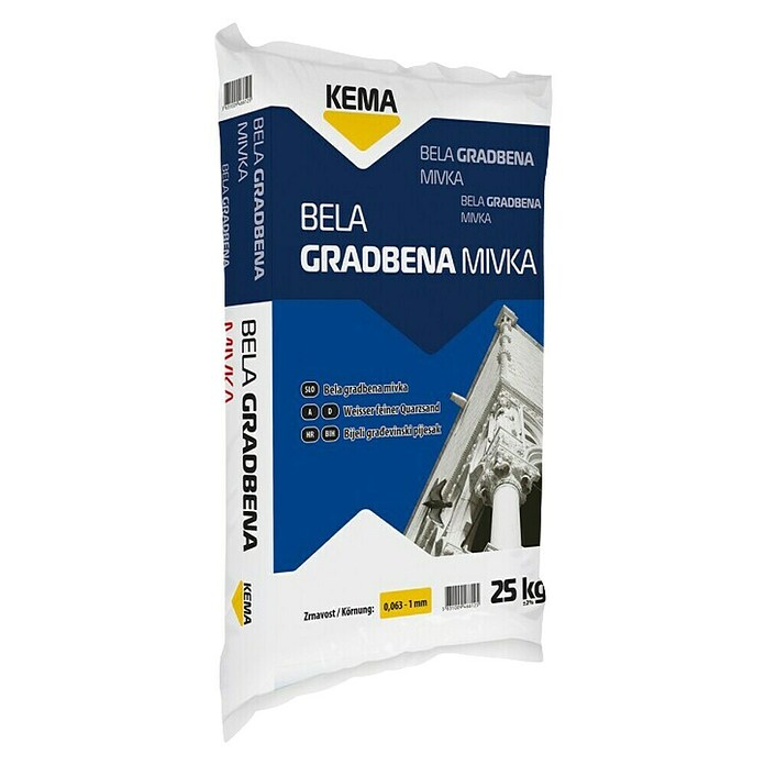 Kema Zidarski pesek  (25 kg, 0,063 mm - 1 mm) | 5687 - gesackte Ware (Zierkiesel/Sand/P | FAEA - Gartenbaustoffe | FAE - Gartenbaustoffe | FA - Baustoffe | F - Baustoffe | BAUHAUS