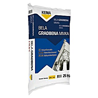 Kema Zidarski pesek (25 kg, 0,063 mm - 1 mm)