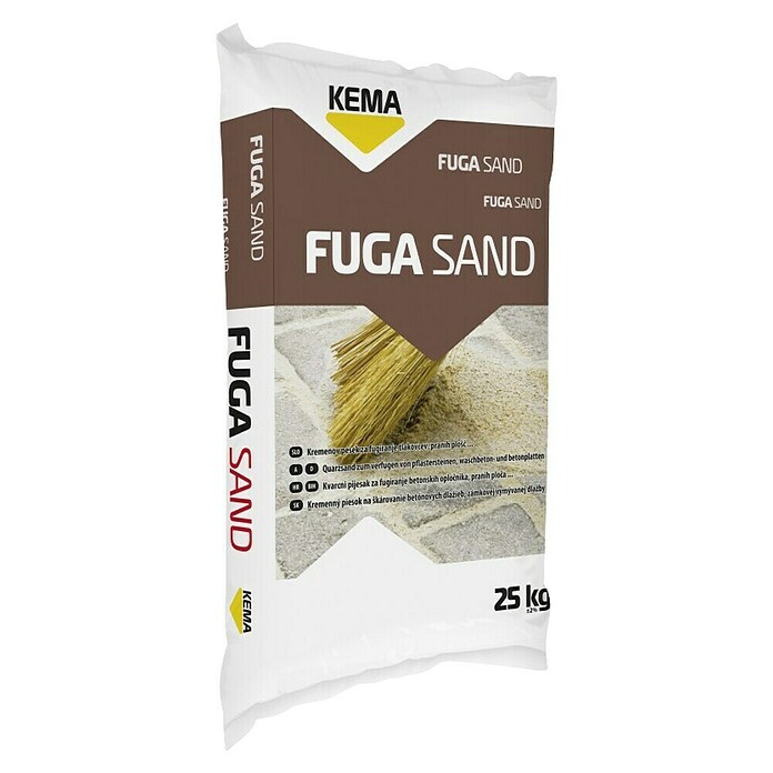 Kema Pesek za fuge Fuga Sand  (Bela, 25 kg) | 5687 - gesackte Ware (Zierkiesel/Sand/P | FAEA - Gartenbaustoffe | FAE - Gartenbaustoffe | FA - Baustoffe | F - Baustoffe | BAUHAUS