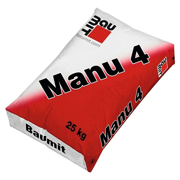 Baumit Apneno-cementni omet Manu 4  (25 kg) | 5585 - Grundputze | FADE - Mineralische Putze | FAD - Baustoffe | FA - Baustoffe | F - Baustoffe | BAUHAUS