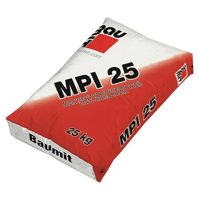 Baumit Apneno-cementni strojni omet MPI 25  (25 kg) | 5586 - Oberputze | FADE - Mineralische Putze | FAD - Baustoffe | FA - Baustoffe | F - Baustoffe | BAUHAUS