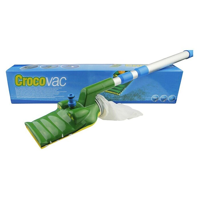 Čistilnik bazena Croco Vac  (Plastika, Ustrezno za: Manjše bazene) | 8338 - Reinigungsgeräte / Poolroboter | ICIC - Pools / Whirlpools Zubehör | ICI - Pools & Zubehör | IC - Freizeit im Garten | I - Stadtgarten | BAUHAUS