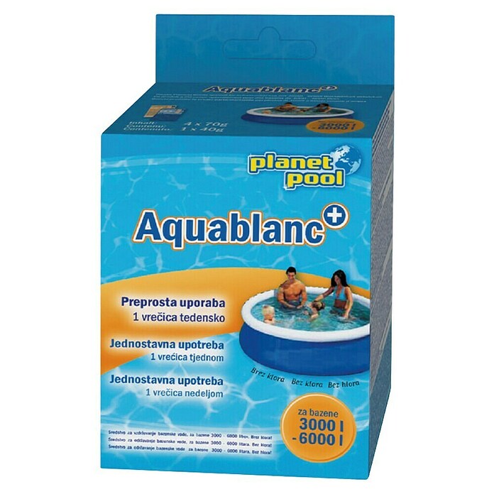 Planet Pool Dezinfekcijsko sredstvo (brez klora) za bazene Aquablanc+  (Maksimalna količina tekočine: 6.000 l) | 8325 - Poolchemie | ICIC - Pools / Whirlpools Zubehör | ICI - Pools & Zubehör | IC - Freizeit im Garten | I - Stadtgarten | BAUHAUS