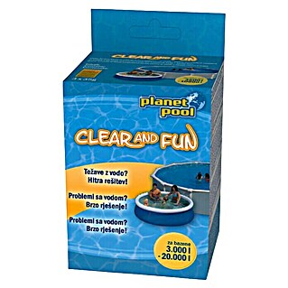 Planet Pool Dezinfekcijsko sredstvo Clear and Fun (Maksimalna količina tekočine: 20.000 l)