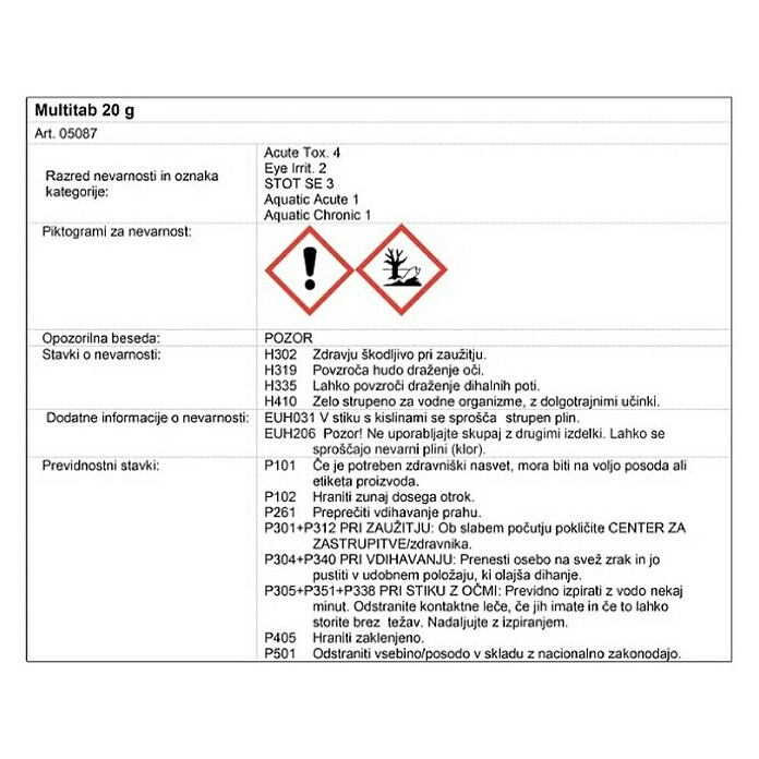 Planet Pool Večnamenske tablete Planet Pool Multitab  (1 kg) | 8325 - Poolchemie | ICIC - Pools / Whirlpools Zubehör | ICI - Pools & Zubehör | IC - Freizeit im Garten | I - Stadtgarten | BAUHAUS