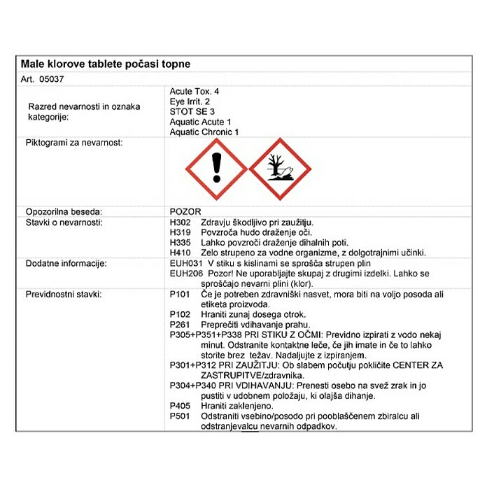 Klorove tablete počasitopne Planet Pool  (1 kg, Počasi topen) | 8325 - Poolchemie | ICIC - Pools / Whirlpools Zubehör | ICI - Pools & Zubehör | IC - Freizeit im Garten | I - Stadtgarten | BAUHAUS
