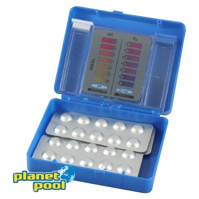 Planet Pool Tester za bazensko vodo  (Primerno za: Analiza vode, 40 kos) | 8348 - Wasseranalyse | ICIC - Pools / Whirlpools Zubehör | ICI - Pools & Zubehör | IC - Freizeit im Garten | I - Stadtgarten | BAUHAUS