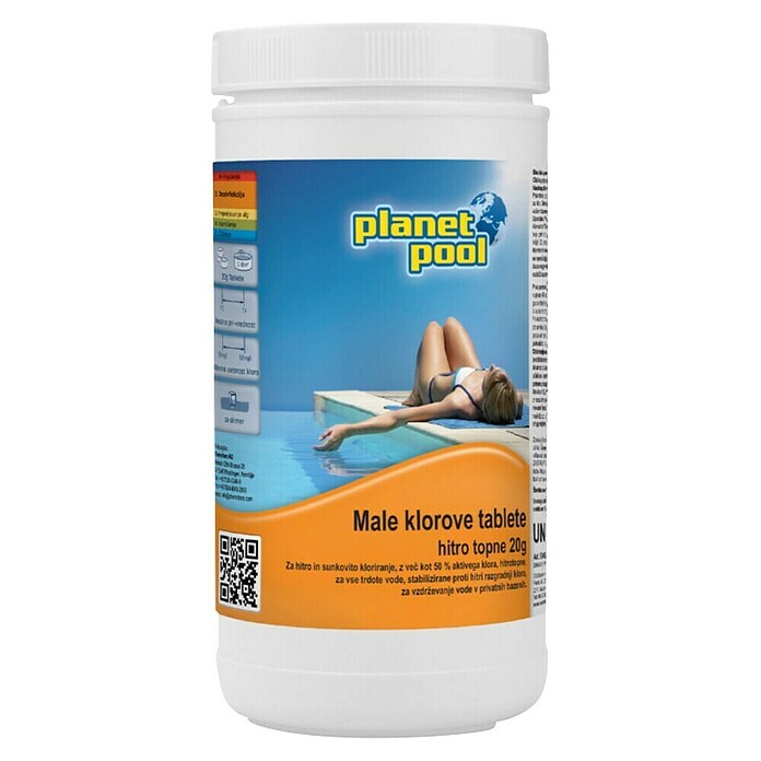Planet Pool Klorove tablete male hitro topne 20 g  (1 kg) | 8325 - Poolchemie | ICIC - Pools / Whirlpools Zubehör | ICI - Pools & Zubehör | IC - Freizeit im Garten | I - Stadtgarten | BAUHAUS