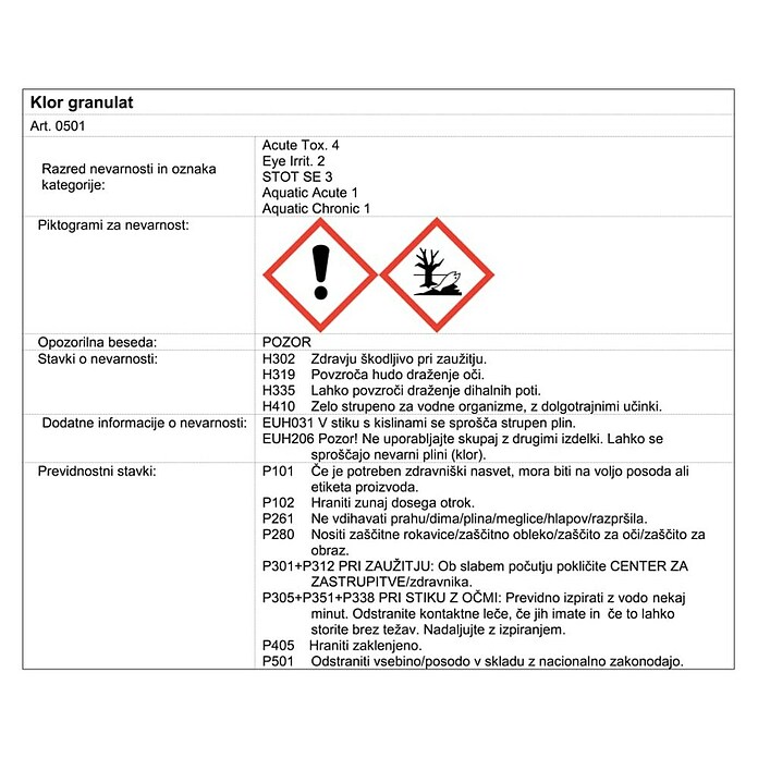 Klor granulat hitrotopen Planet Pool  (3 kg) | 8325 - Poolchemie | ICIC - Pools / Whirlpools Zubehör | ICI - Pools & Zubehör | IC - Freizeit im Garten | I - Stadtgarten | BAUHAUS