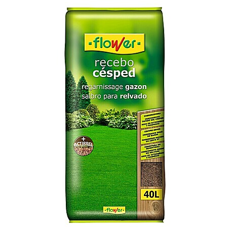 Flower Substrato de planta recebo césped (40 l)