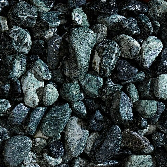 Prod Verde Alpi  (Zrnavost: 15 mm - 25 mm, Zelena, 25 kg) | 5687 - gesackte Ware (Zierkiesel/Sand/P | FAEA - Gartenbaustoffe | FAE - Gartenbaustoffe | FA - Baustoffe | F - Baustoffe | BAUHAUS