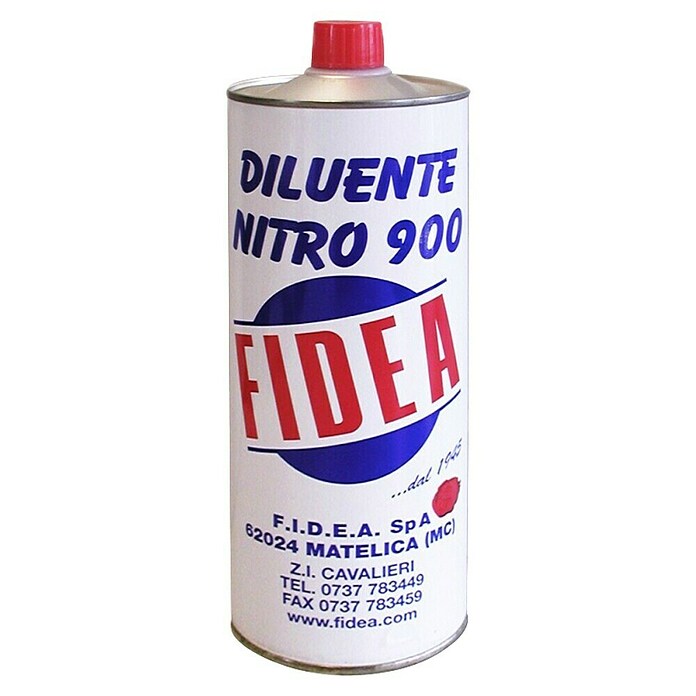 Redčilo Fidea Nitro 900  (1 l) | Nadomestki terpentina, razredčila in topila | Topila | Barve in tapete | Izdelki | BAUHAUS