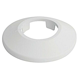 Rozeta za radiator (2 kos, Bela, Notranji premer: 48 mm)