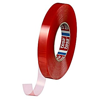 Tesa Obojestranski lepilni trak Universal (50 m x 12 mm, Rdeča)